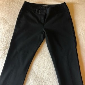 Express Black Columnist Pants Size 4S Petite